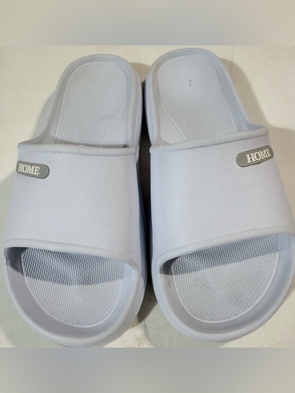 Home Blue Slide Sandals Size-8.5